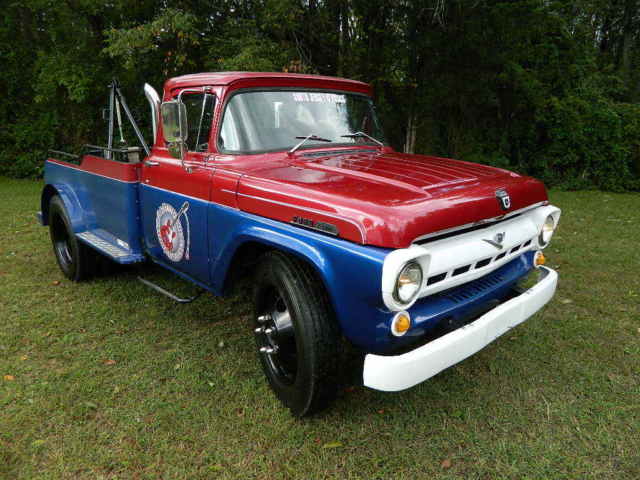 1959 Ford F-500 Hauler Tow Truck Modernized 351 V8 AC! Power Steering Auto 1959 Ford Other Pickups