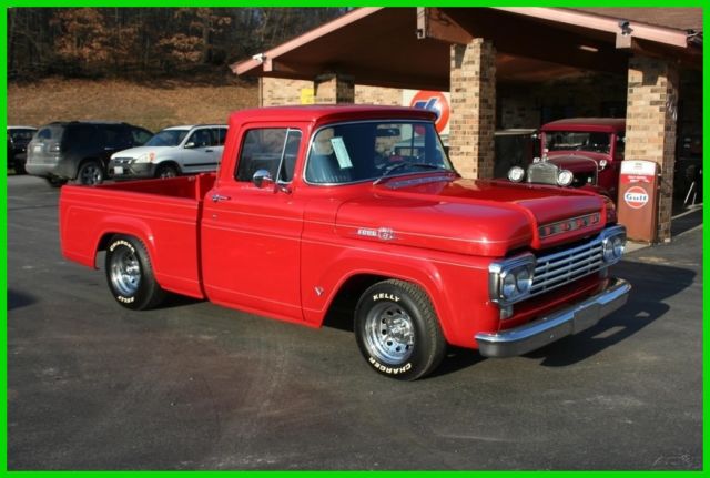 1959 FORD F100 PICKUP CHEVY POWERED 1959 Ford F-100