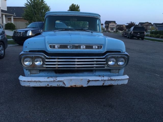 1959 ford f100 shortbed Hot rod/rat rod 1959 Ford F-100