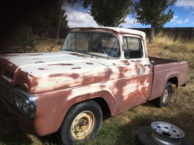 1959 Ford F100 Shortbed Truck 351 Cleveland FMX Automatic 1959 Ford F-100