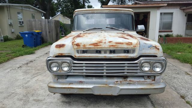 1959 FORD F100 STEPSIDE PICKUP 1959 Ford F-100