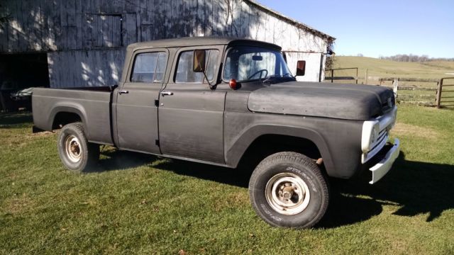 1959 Ford F250 4x4 CREW CAB 1959 Ford F-250 Crew cab