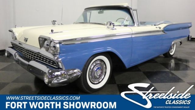 1959 Ford Fairlane 500 Galaxie Convertible Convertible 292 V8 3 Speed Manual Cla 1959 Ford Fairlane 500 Galaxie Convertible