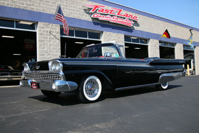 1959 Ford Fairlane 500 Galaxie Convertible Factory Air Conditioning 1959 Ford Fairlane