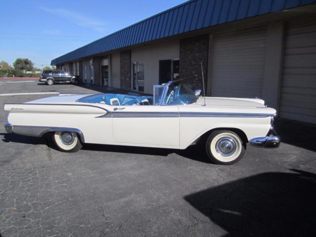 1959 FORD FAIRLANE 500 GALAXIE SKYLINER RETRACTABLE HARD TOP 1959 Ford Fairlane