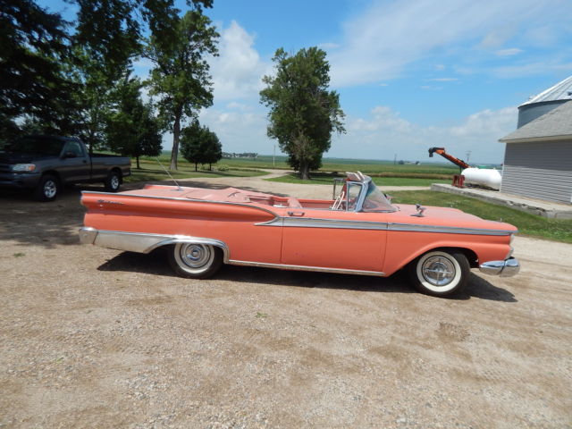 1959 Ford Fairlane Galaxie 500 Convertible New Soft Top and Much More 1959 Ford Fairlane Galaxie 500 Convertible