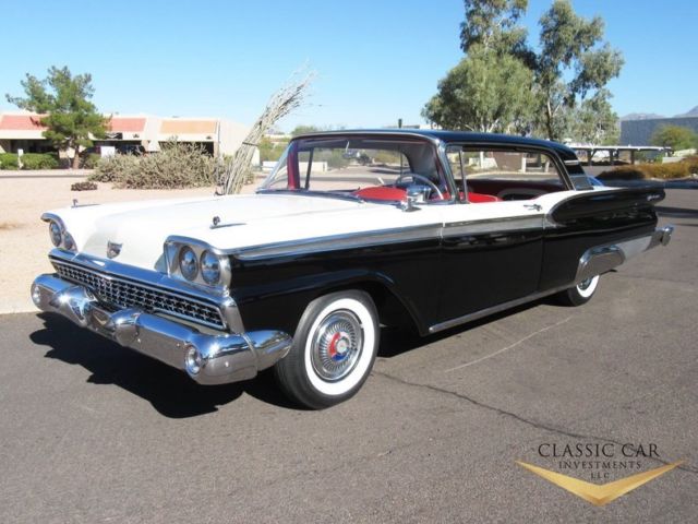 1959 Ford Galaxie 500 Club Victoria - Hi-Performance 352ci V8 - Beautiful Car! 1959 Ford Galaxie 500 Club Victoria