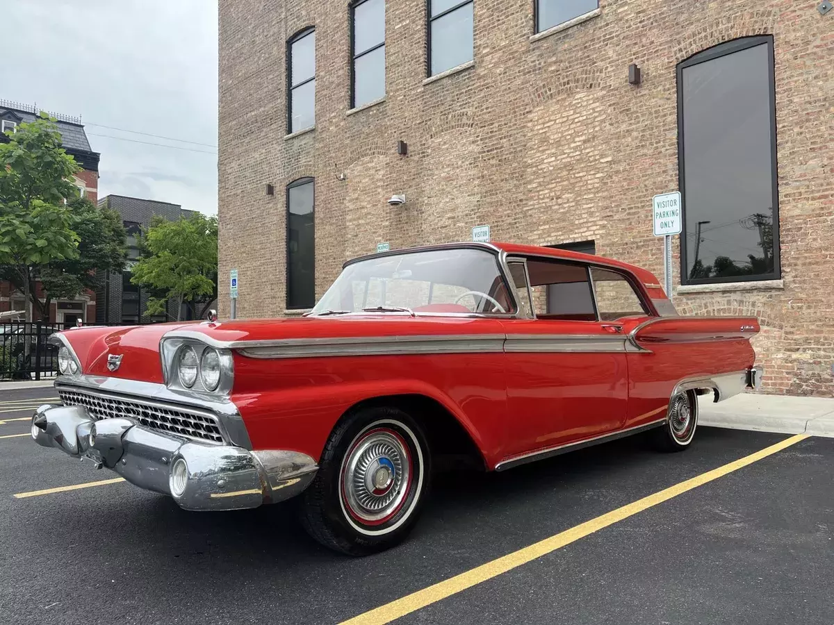 1959 Ford Galaxie 500 Coupe Red Galaxy 1959 Ford Galaxie Galaxy