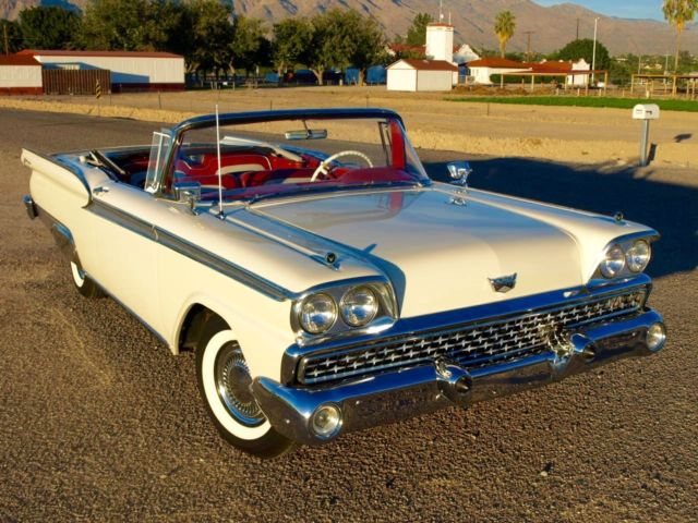 1959 Ford Galaxie 500 Sunliner Convertible, Survivor, 30,000 original miles 1959 Ford Galaxie Base
