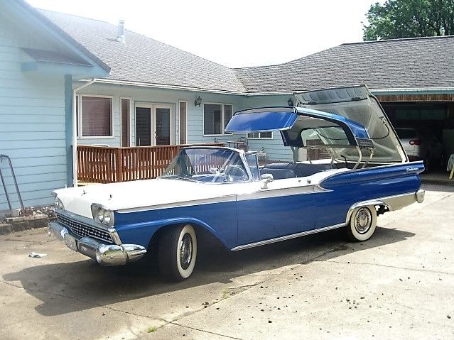 1959 Ford Galaxie Skyliner retractable 1959 Ford Galaxie