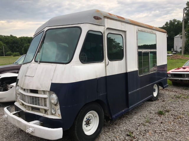 1959 FORD MISTER SOFTEE SOFT SERVE ICE CREAM TRUCK FOOD BUSINESS STEP VAN camper 1959 Ford Pickup STEP VAN