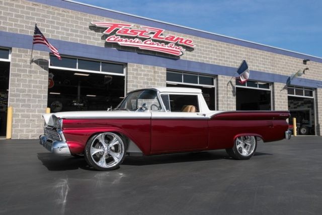 1959 Ford Ranchero Custom $350k Custom Build 5 Speed Roush Engine Show Car 1959 Ford Ranchero $350k Custom Build
