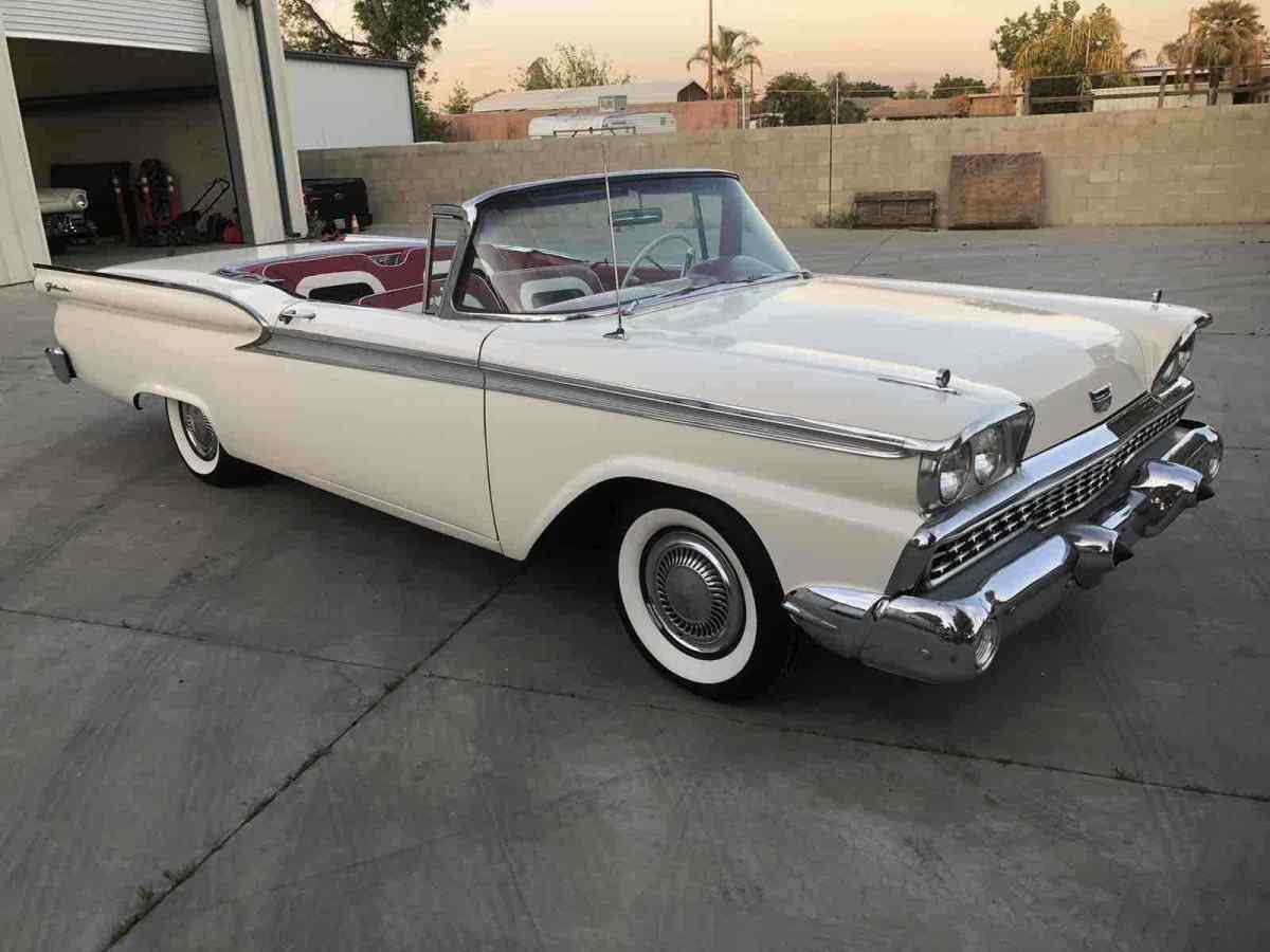 1959 Ford Skyliner Convertible Hardtop Retractable Galaxie Fairlane 500 1959 Ford Skyliner