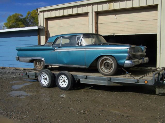 1959 Ford Skyliner Retractable Hardtop Convertible 1959 Ford Fairlane Galaxie 500