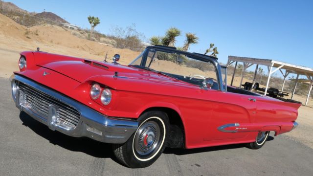 1959 Ford Thunderbird Convertible 69k Original Miles, Rare 352ci V8 !!! - photo 2