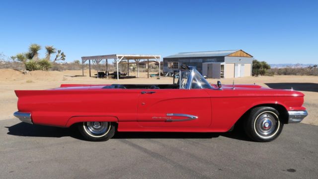 1959 Ford Thunderbird Convertible 69k Original Miles, Rare 352ci V8 !!! - photo 6