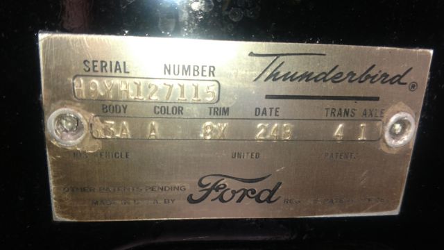 1959 Ford Thunderbird Base Hardtop 2-Door - photo 8