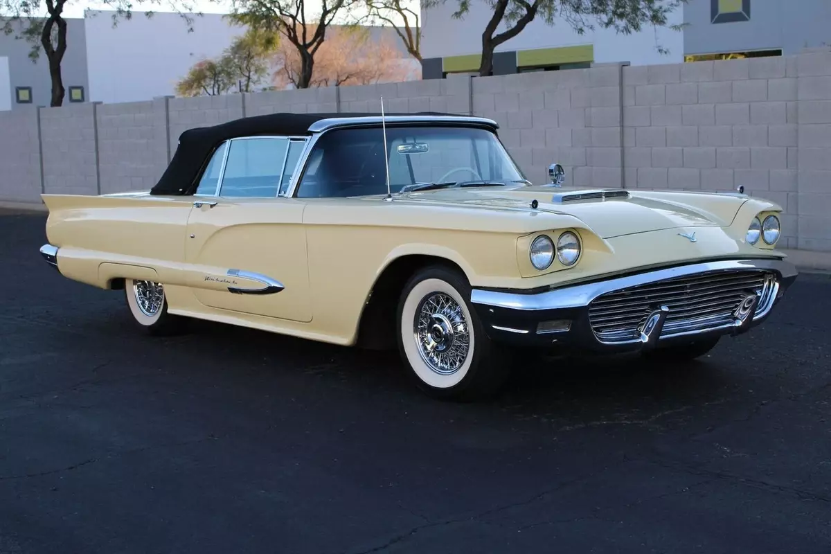 1959 Ford Thunderbird , Yellow with 21786 Miles available now! 1959 Ford Thunderbird