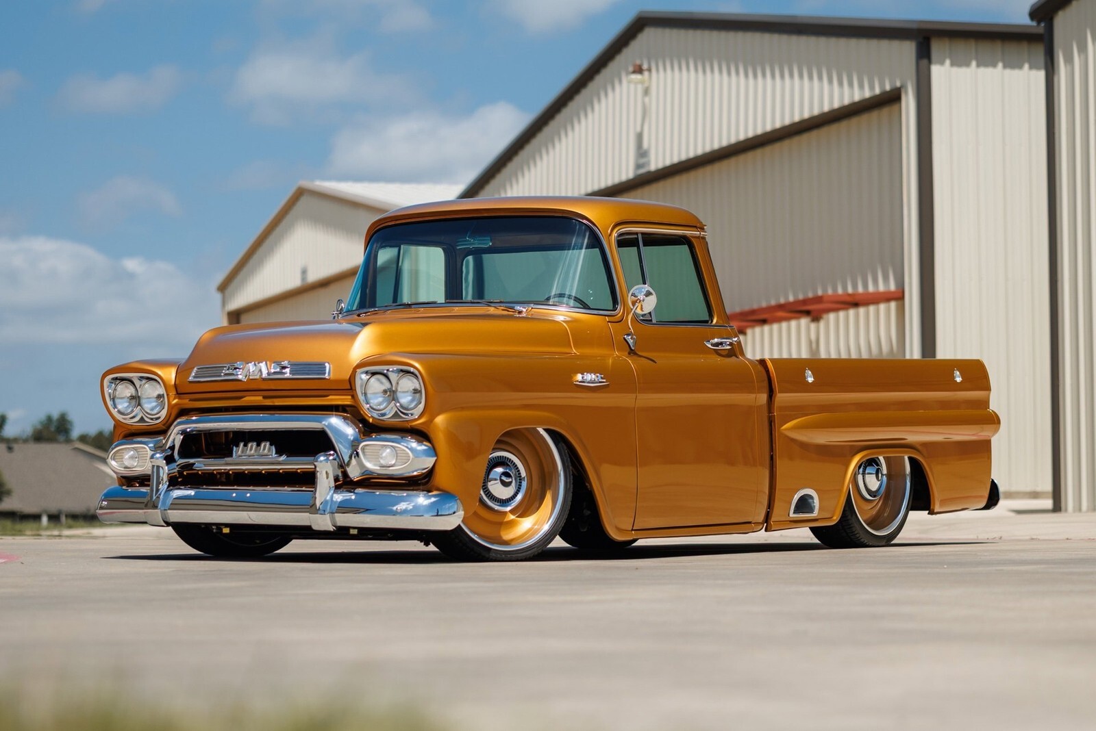 1959 GMC 100 Custom Pickup 'Old Gold' LS3 Restomod - photo 3