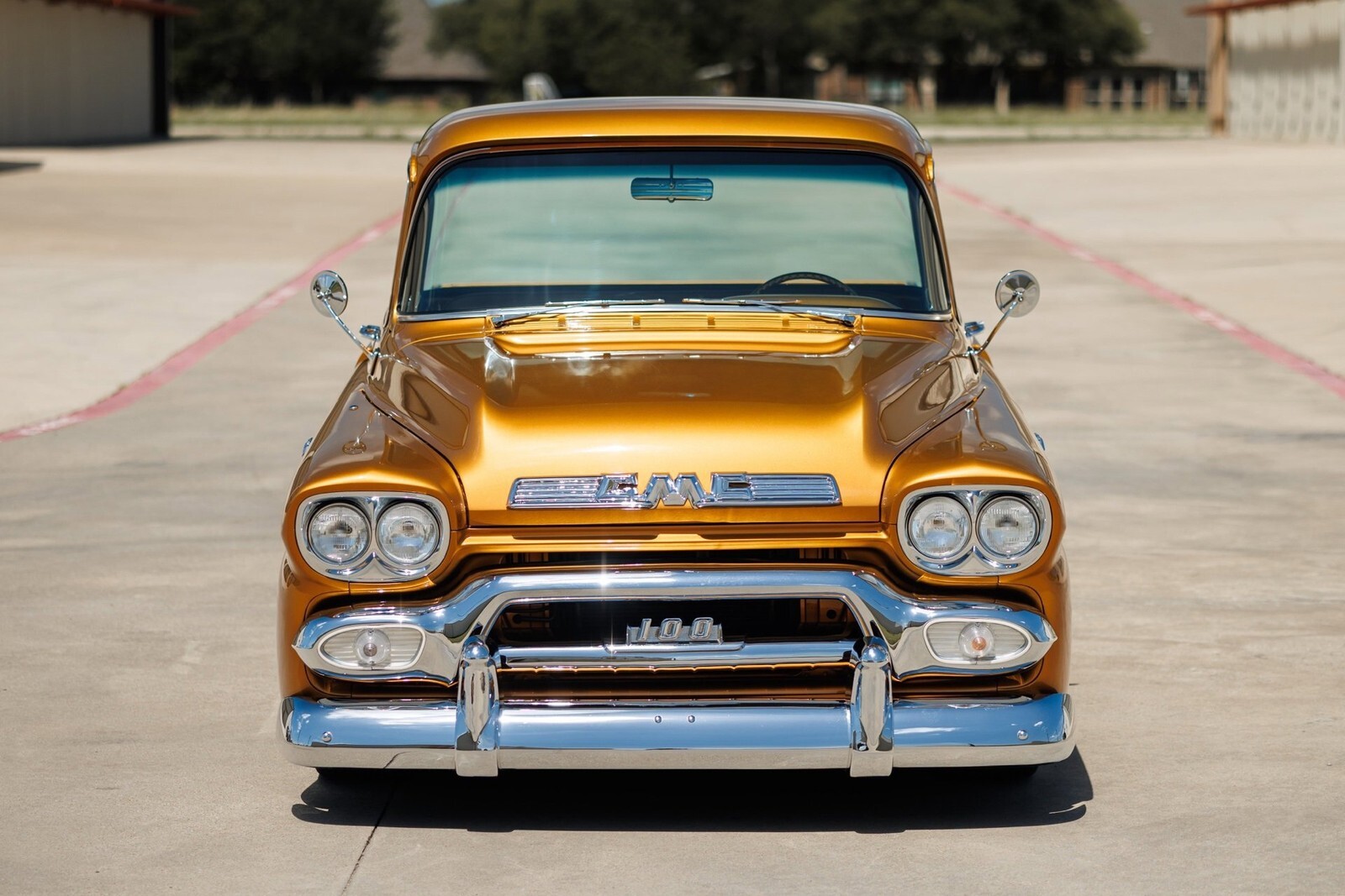 1959 GMC 100 Custom Pickup 'Old Gold' LS3 Restomod - photo 8