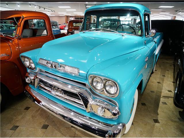 1959 GMC 100 Pick Up Stunning Restoration! 0 Miles Teal and White Pick-Up 347C.I 1959 GMC 100 Pick Up Stunning Restoration!