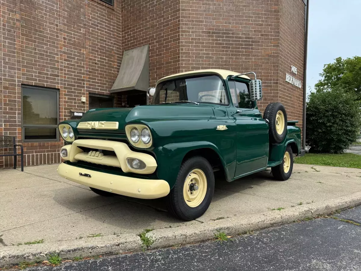 1959 gmc 100 pickup truck stepside 6cyl 4spd manual 1958 chevyolet 1959 GMC 100 - Stepside Pickup