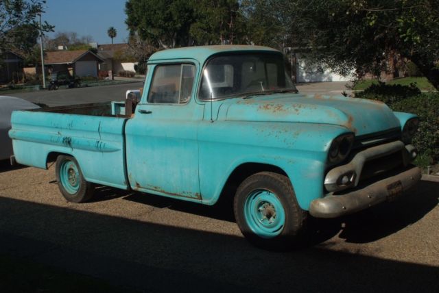 1959 GMC 100 Series Pickup Truck 270 Inline Six 4.4L 1959 GMC Other Base