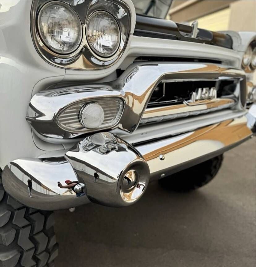 1959 GMC Blue Chip LS 5.3L Crate, 4X4, Borla Muffler, PS, 35'' Swampers, AC - photo 3