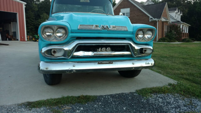 1959 GMC Fleetside Big Window Custom Cab 1959 GMC Other Half Ton 100