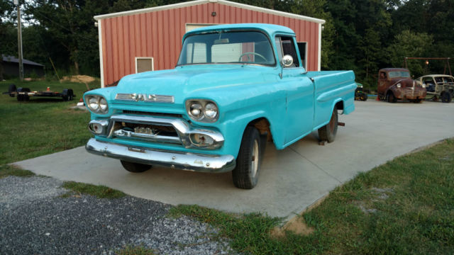 1959 GMC Fleetside Custom Cab Pickup 1959 GMC Fleetside