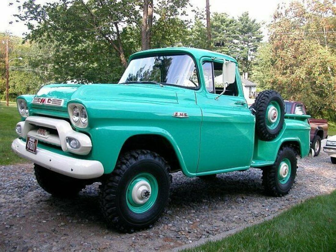 1959 GMC NAPCO TRUCK SURVIVOR ORIGINAL IN BARN 1959 GMC 100