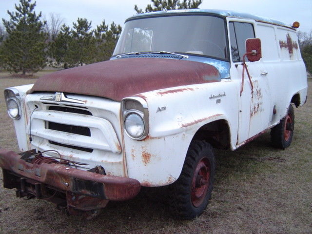 1959 IHC 4x4 Panel ! 1959 International Harvester A120 Original