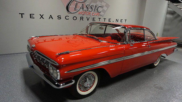 1959 Impala Hard Top 2DR, 348 Tri Power, Straight Body, Clean Title, Texas!! 1959 Chevrolet Impala