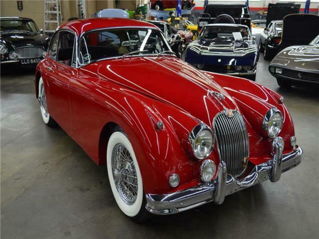1959 Jaguar XK-150 3.4 43844 Miles Carmen Red Coupe Inline 6 cylinder Manual 1959 Jaguar XK-150 3.4