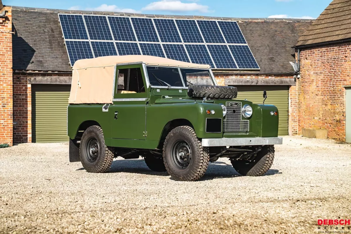 1959 Land Rover Series 2 88" Petrol Galvenized Chassis, Frame off Restoration