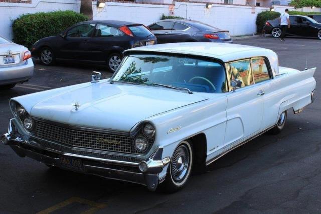 1959 Lincoln Continental Mk IV 2dr Coupe 90315 Miles White Coupe 430 V 8 Automat 1959 Lincoln Continental Mk IV 2dr Coupe