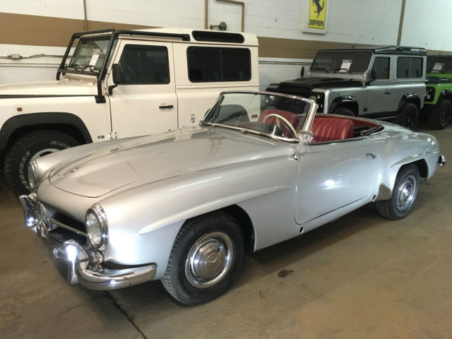 1959 Mercedes 190sl complete and original,stored in 80's.162 pictures needs work 1959 Mercedes-Benz SL-Class convertible