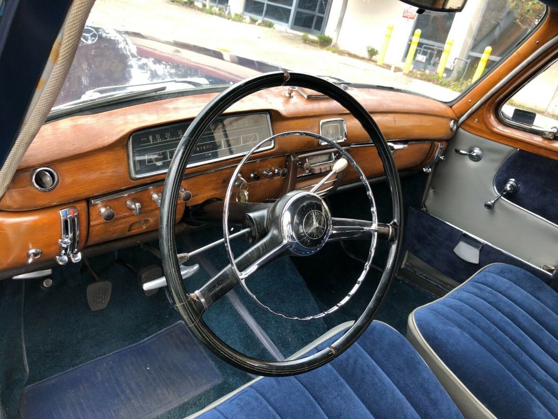 1959 Mercedes-Benz 200-Series BLUE VELOR - photo 7