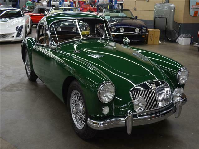 1959 MG MGA Coupe 1500 71241 Miles British Racing Green Coupe Manual 1959 MG MGA Coupe 1500
