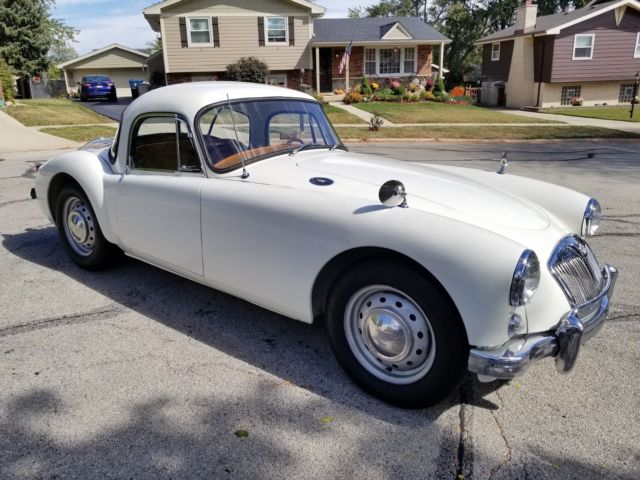 1959 MG MGA Coupe , Great Color Combo , No Reserve ! 1959 MG MGA Coupe , No Reserve