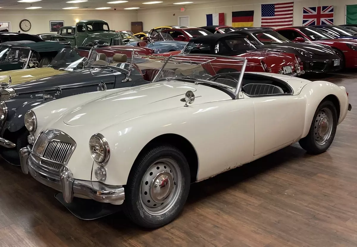 1959 MG MGA White 1959 MG MGA