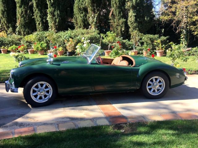 1959 MG ROADSTER FOR SALE 1959 MG MGA GREEN