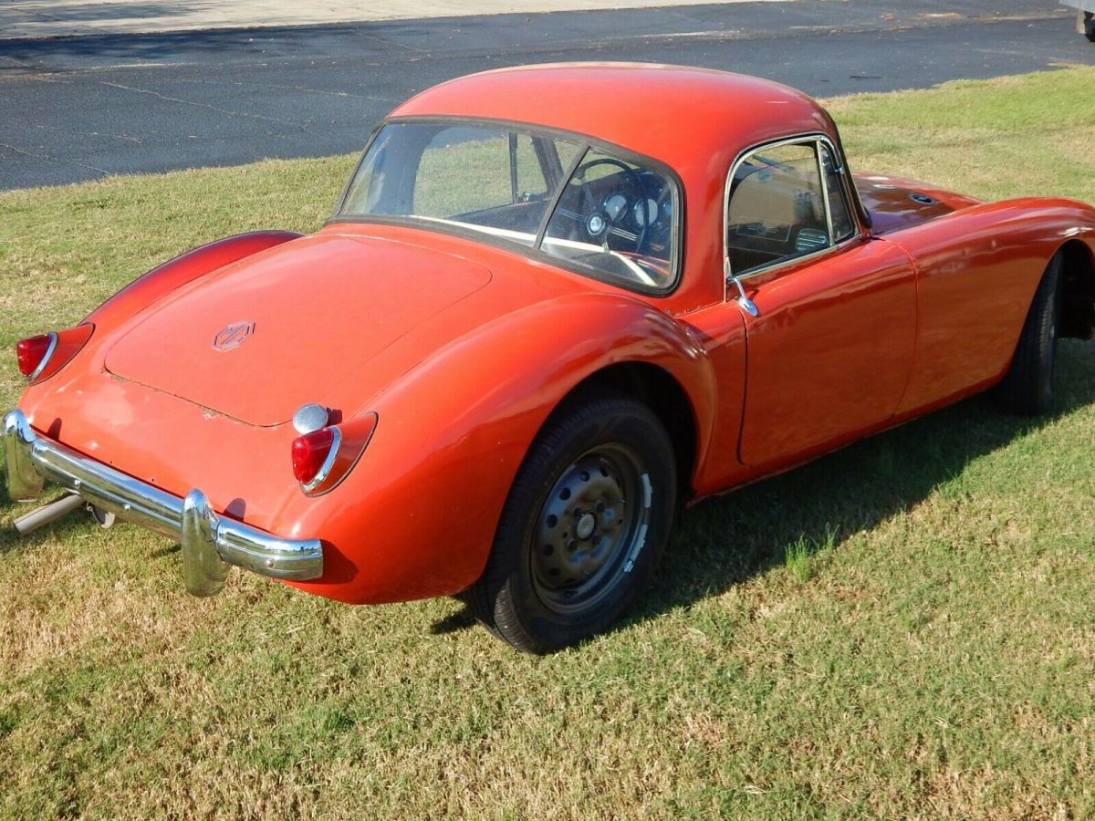 1959 MGA COUPE RUNNING DRIVING PROJECT 1959 MG MGA