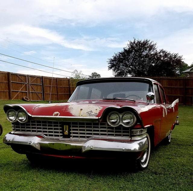 1959 Plymouth BELVEDERE 4dr sedan 318 power steering power brakes 73,000 miles 1959 Plymouth Fury