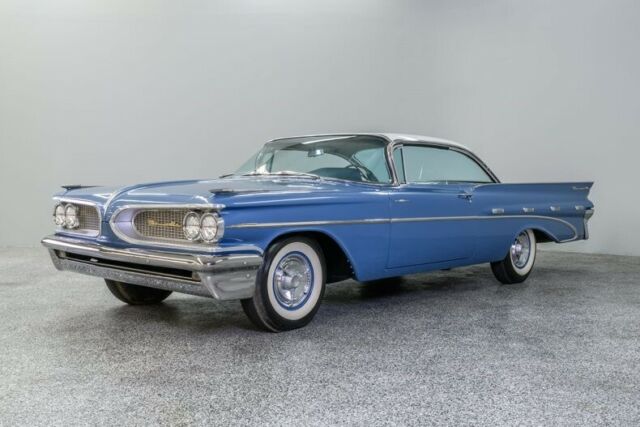 1959 Pontiac Bonneville Sports Coupe 44238 Miles Blue Hardtop 389ci 4-Spd Auto 1959 Pontiac Bonneville Sports Coupe