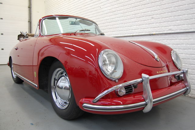 1959 Porsche 356 A Cabriolet Ruby Red 1959 Porsche 356 A Cabriolet