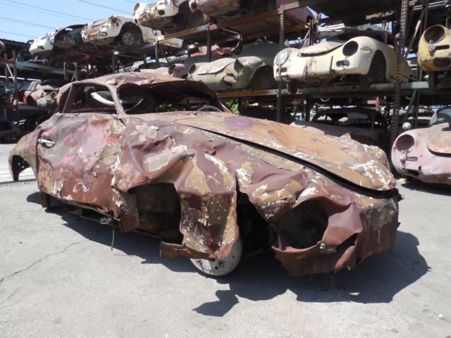 1959 Porsche 356 A Coupe Project Car for Parts or Restoration 356A T2 1959 Porsche 356 1959 Porsche 356 A Coupe Project Car for Parts or