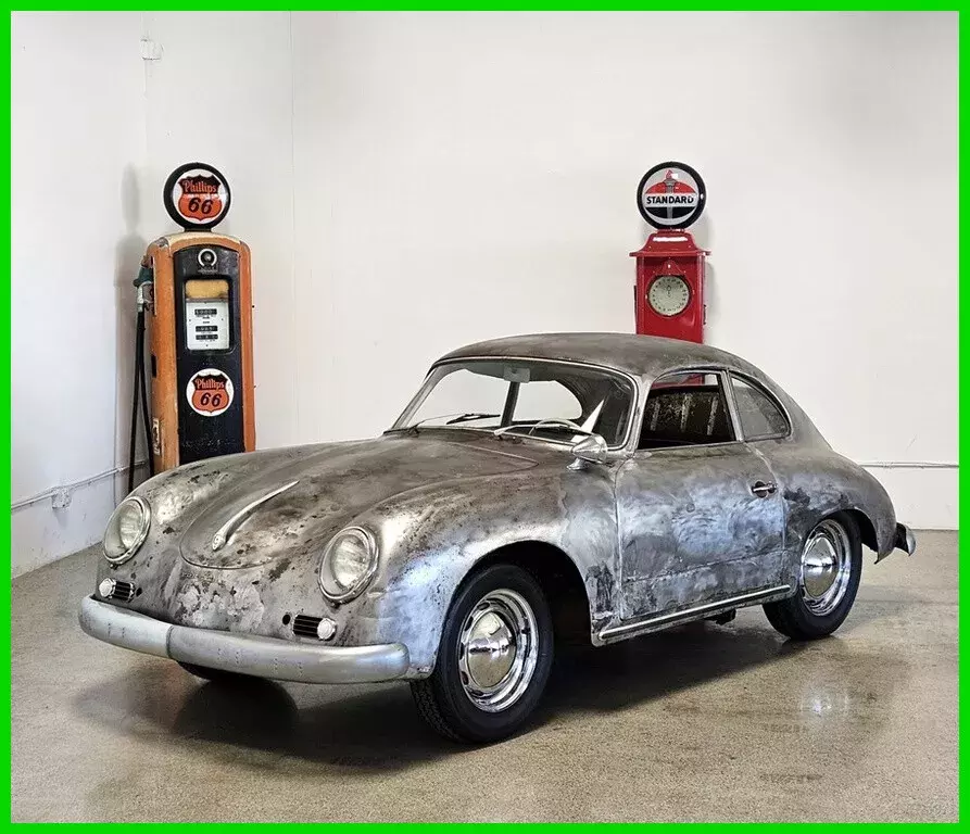 1959 PORSCHE 356A T2 COUPE ORIG SILVER METALLIC #MATCH 1959 Porsche 356 A Coupe