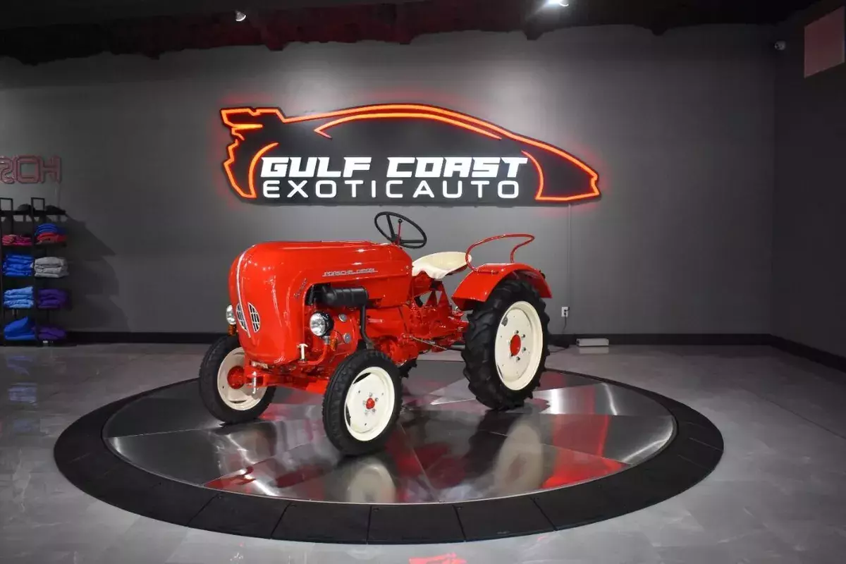 1959 Porsche Junior 108 0 Miles Red Farm Equipment 1959 Porsche Junior 108