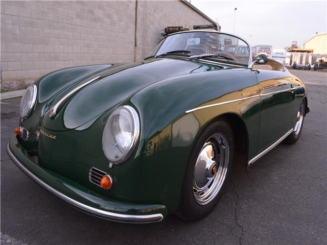 1959 Porsche Speedster Super 1600 13,142 Miles Green Roadster 1600 CC Manual 1959 Porsche Speedster Super 1600